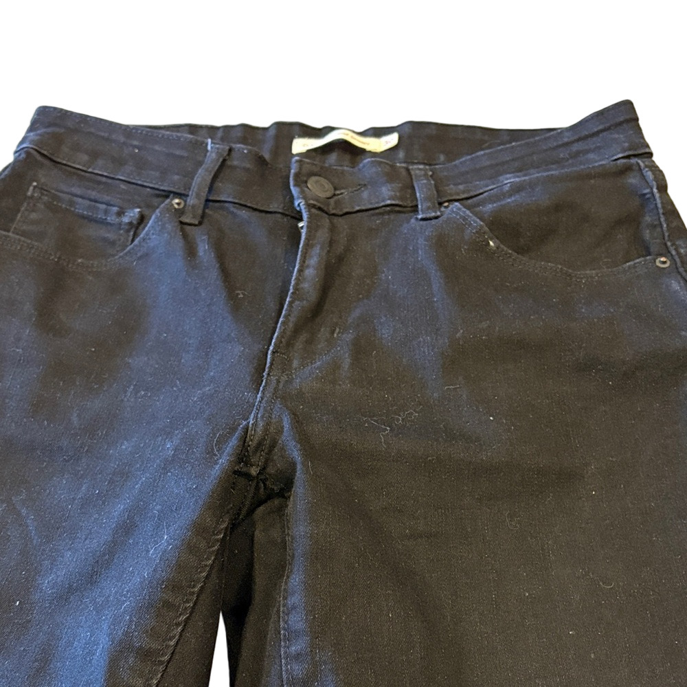 Levis Woman’s 30 Black Classic Mid Rise Skinny Jeans